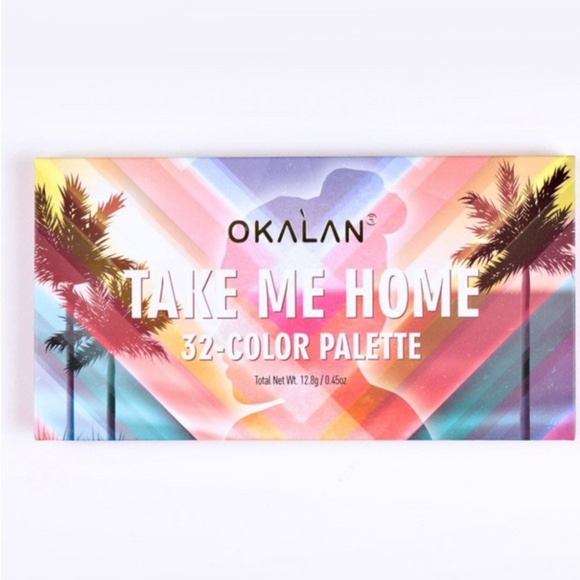 Eyeshadow Palette Vibrant Colors - Picture 2 of 5